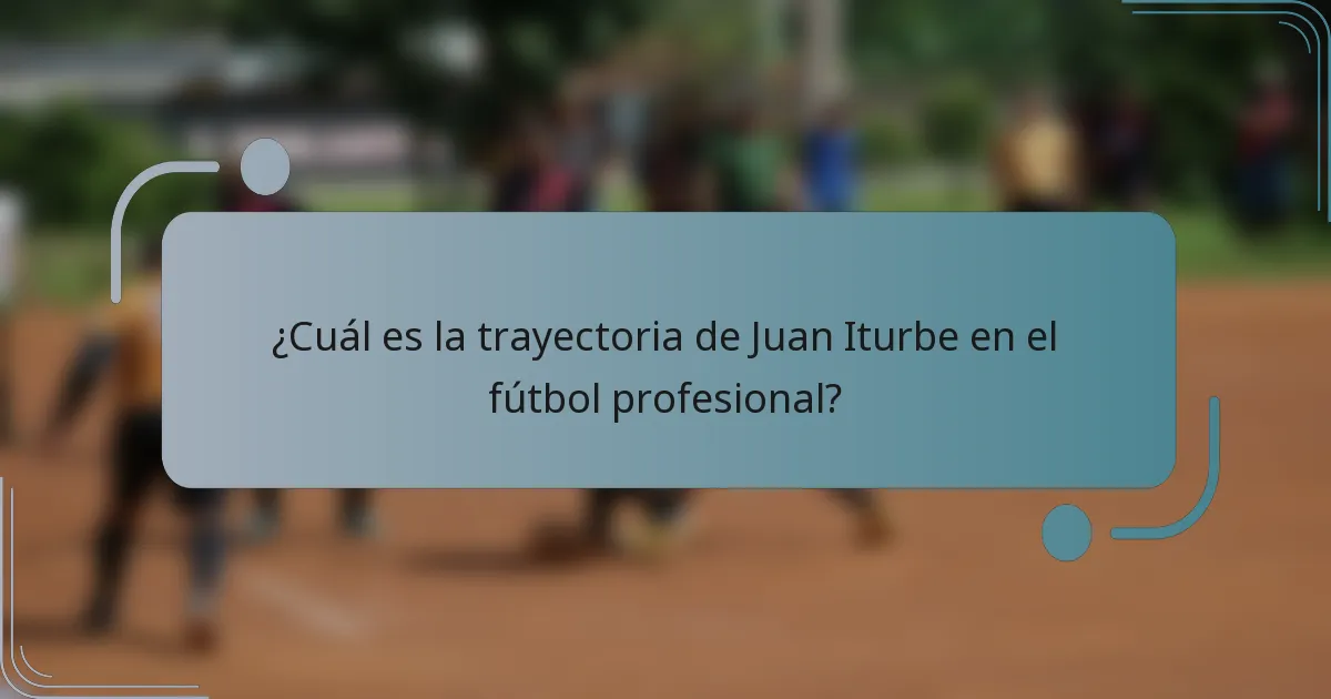 ¿Cuál es la trayectoria de Juan Iturbe en el fútbol profesional?
